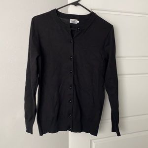 Women’s black cardigan